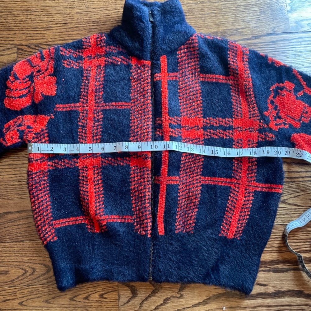 Desigual Zippered Cardigan Jacket NWOT - Picture 10 of 15